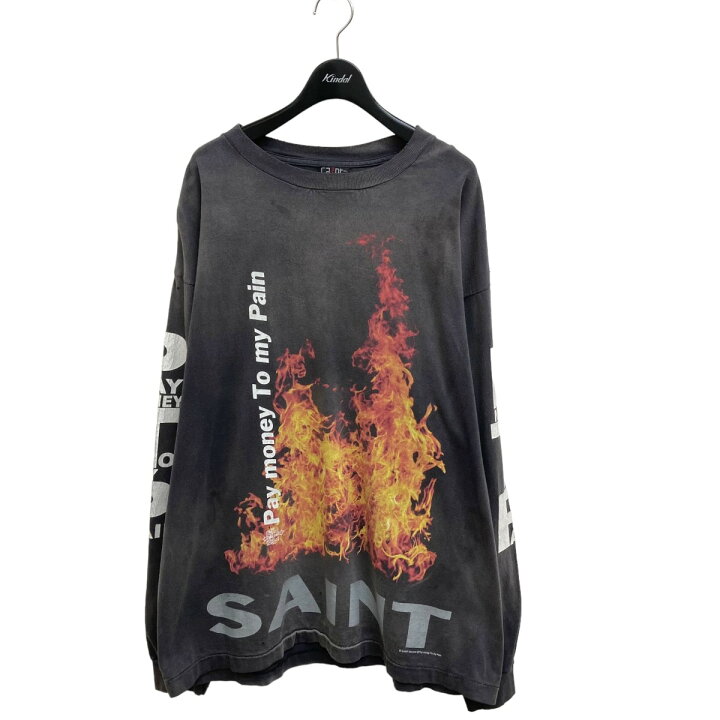 楽天市場】【中古】SAINT MICHAEL×paymoneytomypain PTP LS TEE SR TO 