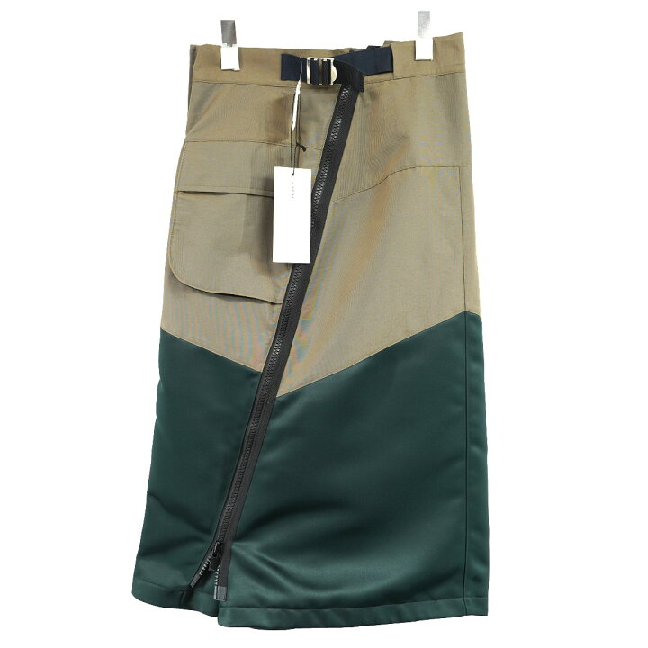 sacai 22SS Grosgrain Mix Skirt スカート サイズ1