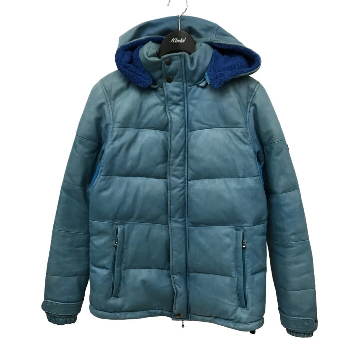 楽天市場】【中古】glambMarshall Down JKT レザーダウンジャケット  