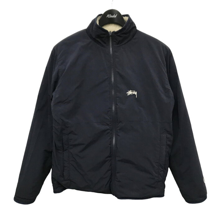 楽天市場】【中古】stussy×Championリバーシブルフリースジャケット C8 