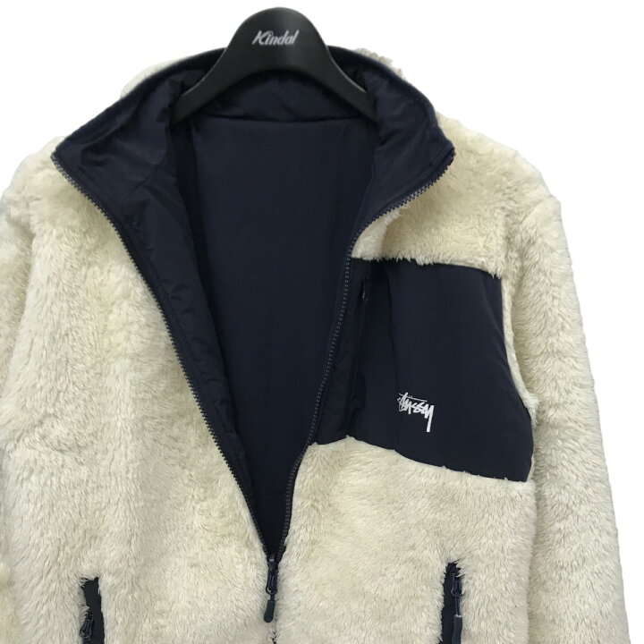 楽天市場】【中古】stussy×Championリバーシブルフリースジャケット C8 