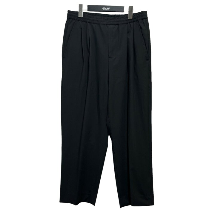 楽天市場】【中古】19SO 24 7 easy wide slacks ブラック サイズ：M 