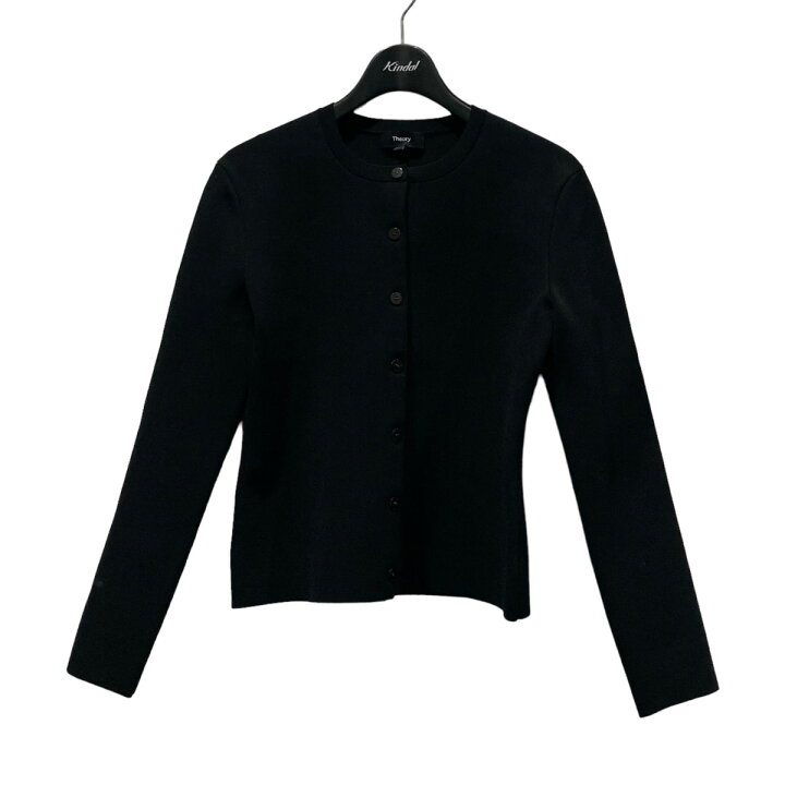 楽天市場】【中古】Theory23AW ｢Wooster Crepe Knit Fitted Cardi 