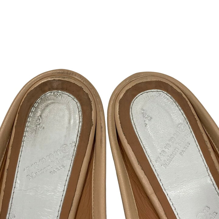 楽天市場】【中古】Maison Margiela 足袋ミュール ベージュ サイズ：37 
