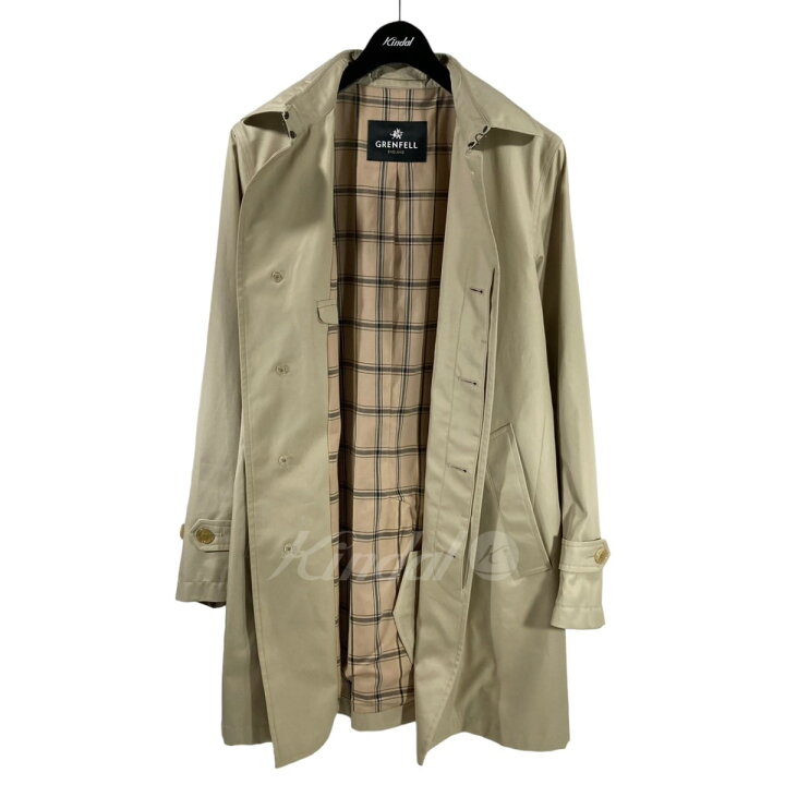 楽天市場】【中古】GRENFELLステンカラーコート ベージュ サイズ：36 