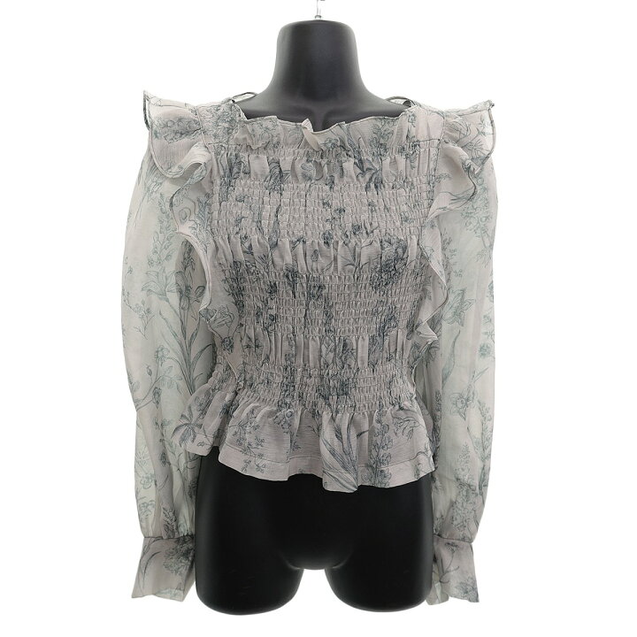 楽天市場】【中古】COCODEAL フラワーオーガンジーシャーリング  