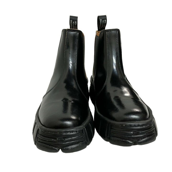 楽天市場】【中古】new rock サイドゴアブーツ M-WALL007-C4 ブラック 