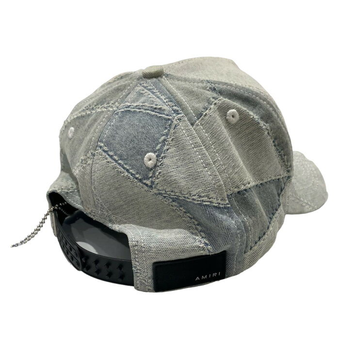 楽天市場】【中古】AMIRI DENIM PATCHWORK HAT スカイブルー 
