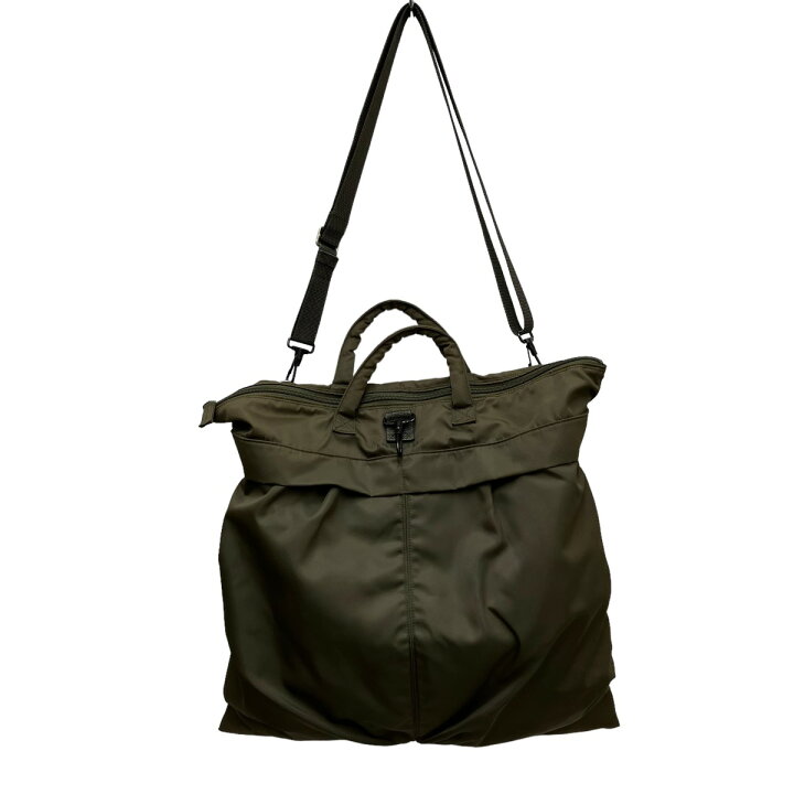 楽天市場】【中古】HELMUT LANG 本人期ヘルメットバッグ カーキ 