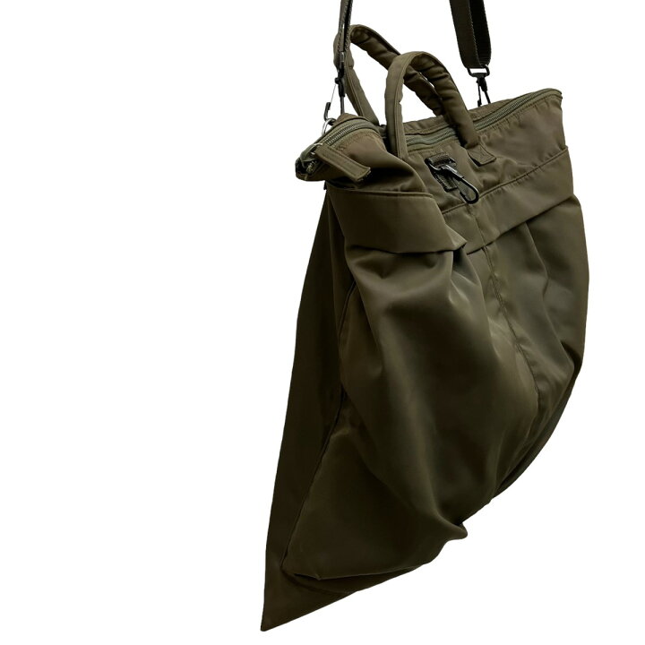 楽天市場】【中古】HELMUT LANG 本人期ヘルメットバッグ カーキ  