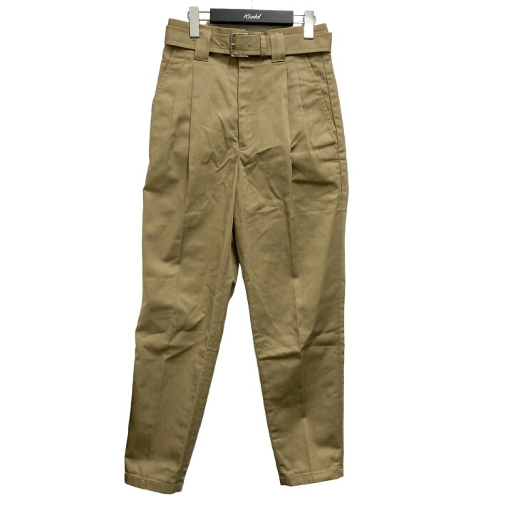 楽天市場】【中古】Dickies×CHRISTIAN DADAベルト付きタックパンツ CDM 