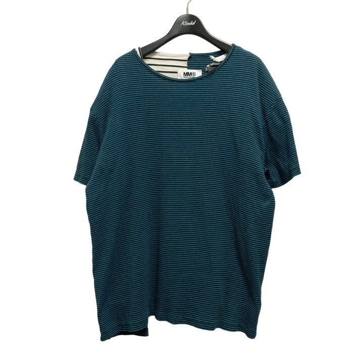 楽天市場】【中古】MM6 Maison Margiela Double Wrap Striped T-Shirt 