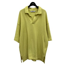 【中古】KLOKEニットポロシャツ イエロー サイズ：XS【価格見直し】