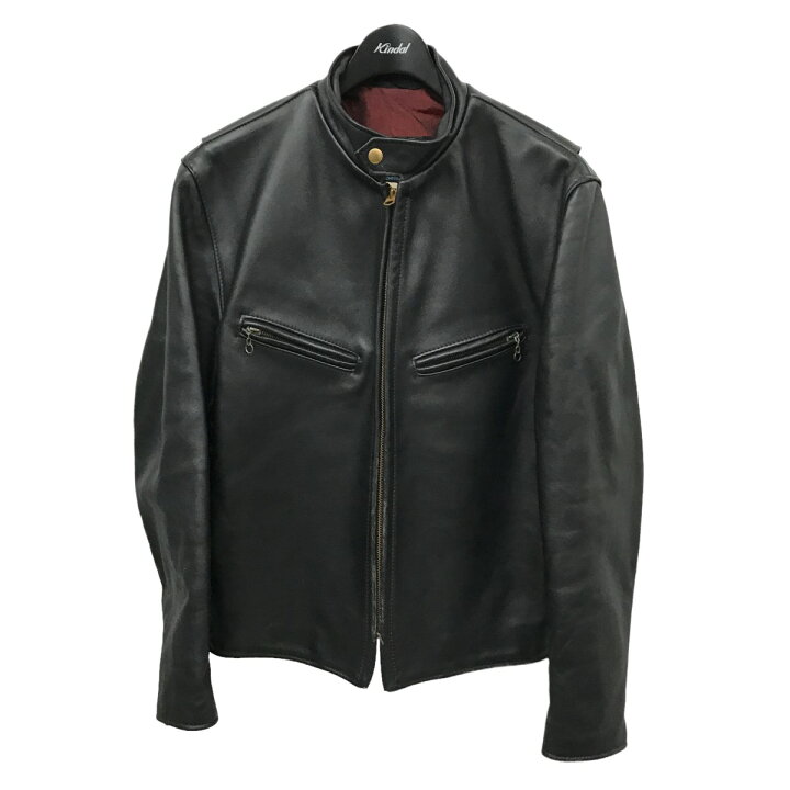 楽天市場】【中古】Schott 641XX 逆ハの字 レザージャケット ブラック 