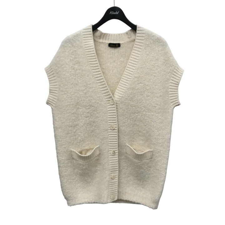 楽天市場】【中古】Drawer 22AW 3G Vネック ニット ジレ カシミヤ  