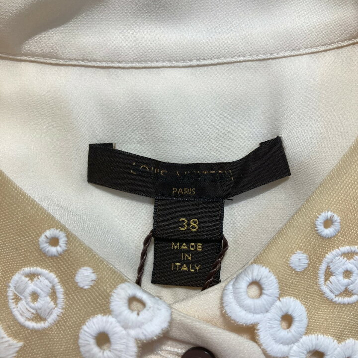 楽天市場】【中古】LOUIS VUITTON フリルカラー 長袖シャツ／RW142B 