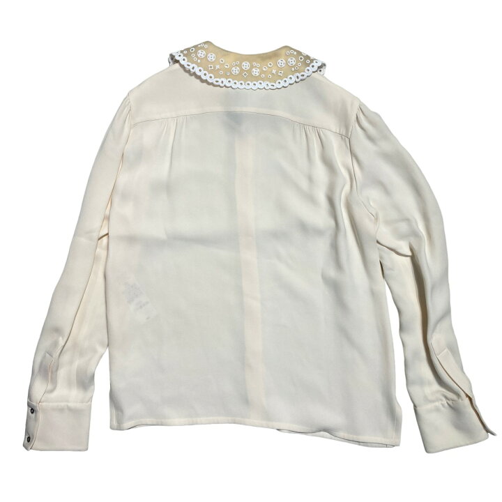 楽天市場】【中古】LOUIS VUITTON フリルカラー 長袖シャツ／RW142B 