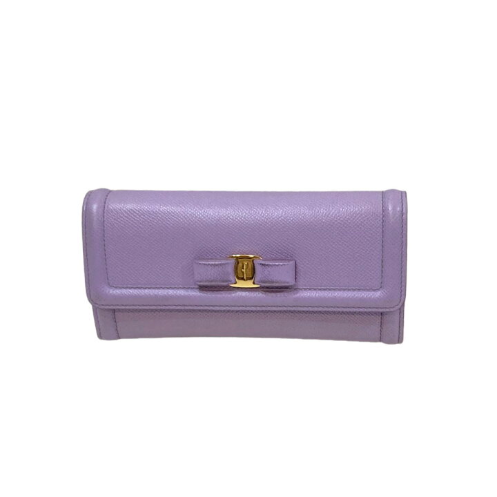 楽天市場】【中古】Salvatore Ferragamoヴァラ リボン 長財布 