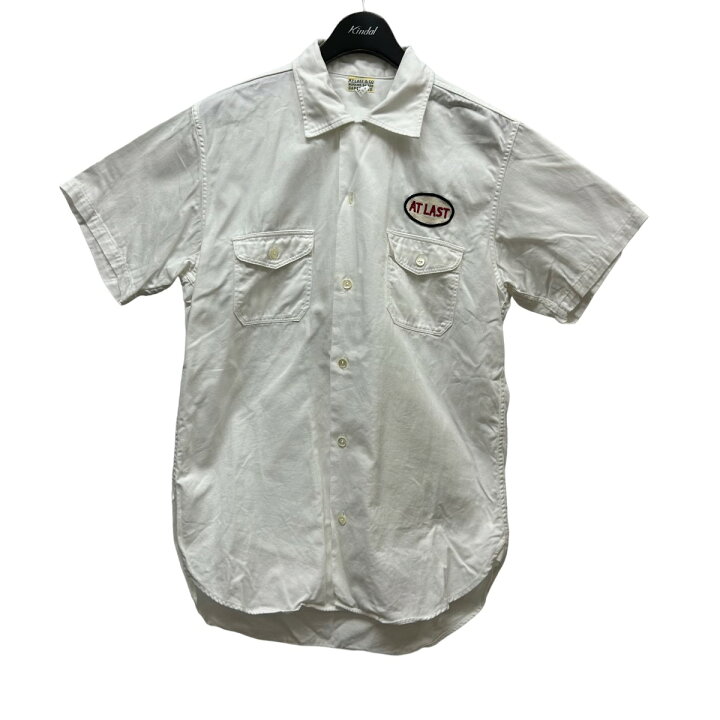 楽天市場】【中古】ATLAST ＆ CO 無地 オープンカラーワッペンシャツ 