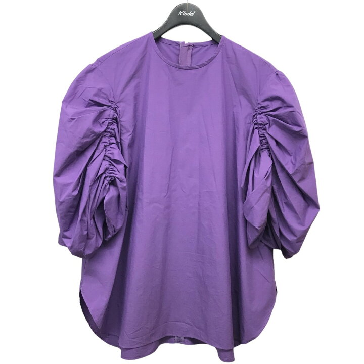 楽天市場】【中古】LE PHILタイプライターギャザースリーブブラウス  