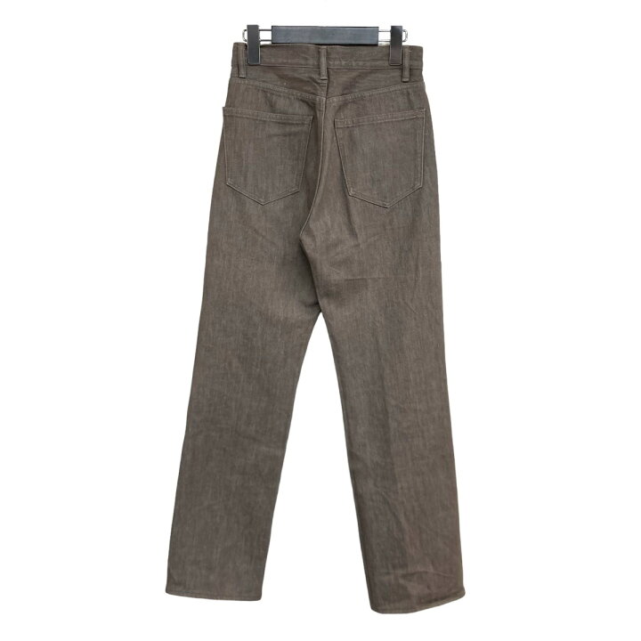 楽天市場】【中古】AURALEE23AW HARD TWIST BROWN DENIM 5P PANTS 