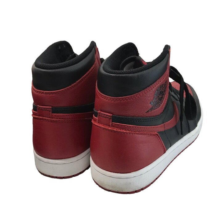 楽天市場】【中古】NIKE箱 AIR JORDAN 1 RETRO HIGH OG BRED 2016 