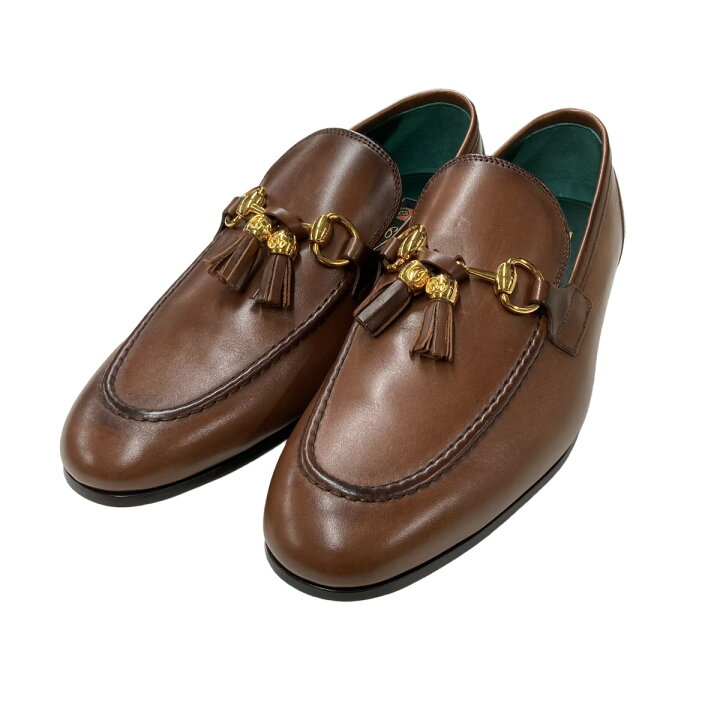 楽天市場】【中古】GUCCIホースビットローファー タッセルローファー 
