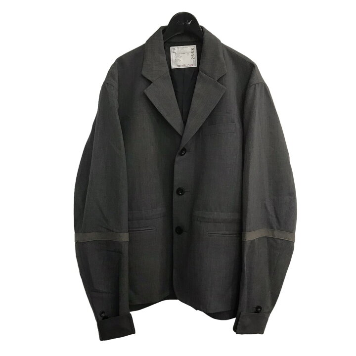 楽天市場】【中古】sacai 22SS Suiting Mix 3B Jacket スーチン 