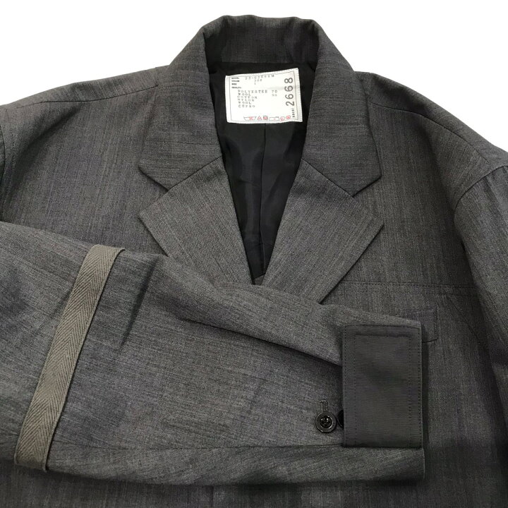 楽天市場】【中古】sacai 22SS Suiting Mix 3B Jacket スーチン 