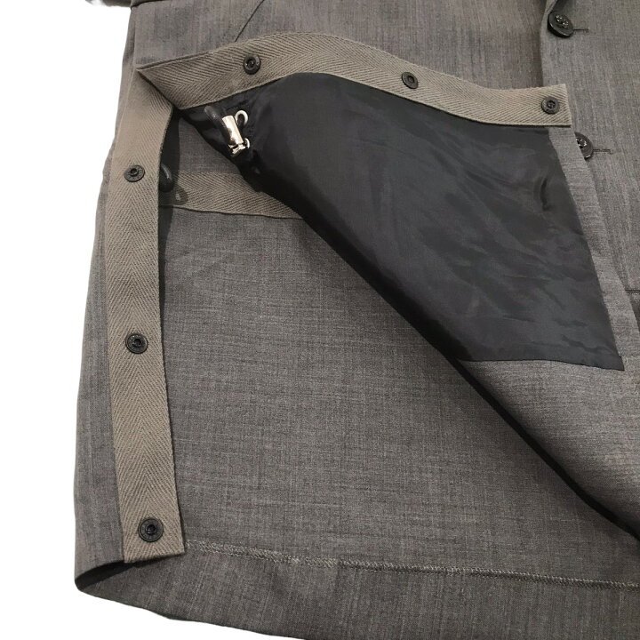 楽天市場】【中古】sacai 22SS Suiting Mix 3B Jacket スーチン 