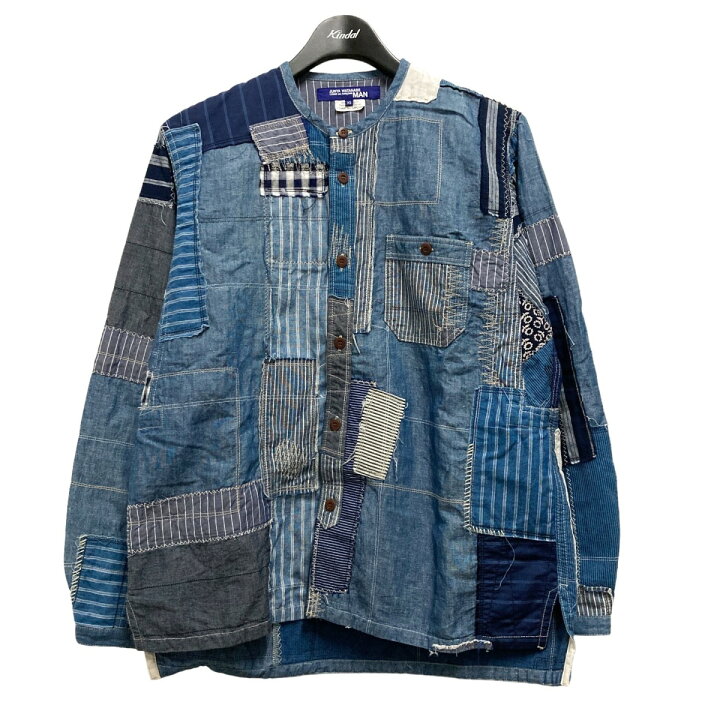 楽天市場】【中古】JUNYA WATANABE MAN パッチワークデザインシャツ WO 