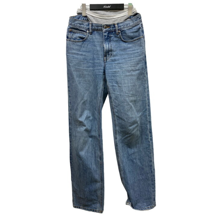 楽天市場】【中古】ALEXANDER WANG レイヤードデニムパンツ 4DC4234171 