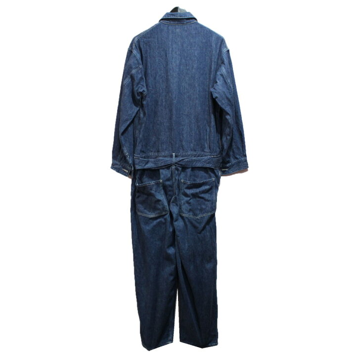楽天市場】【中古】COMOLI 19AW デニムオールインワン ジャンプスーツ 