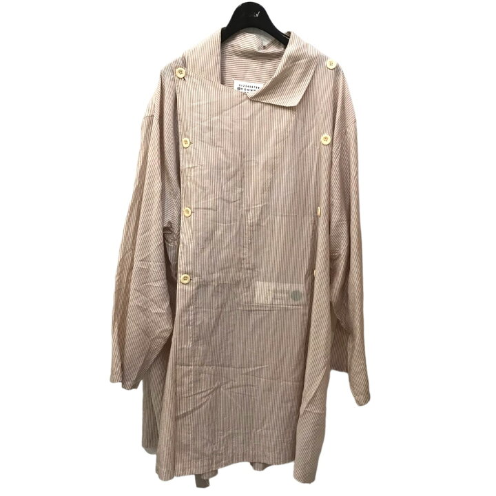楽天市場】【中古】Maison Margielaストライプホスピタルコート 