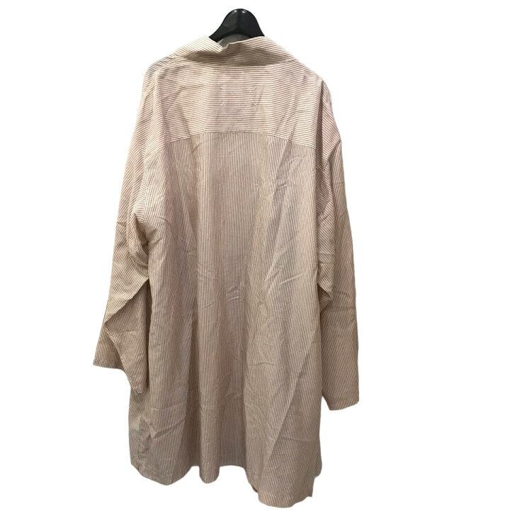 楽天市場】【中古】Maison Margielaストライプホスピタルコート 