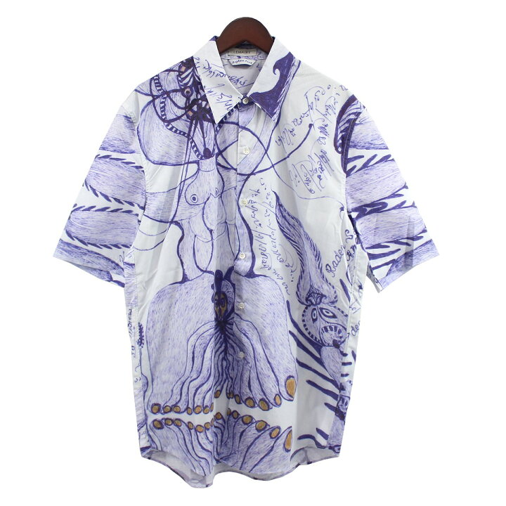 楽天市場】【中古】LEMAIRE23SS ANGKASAPURA SHORT SLEEVE SHIRT  
