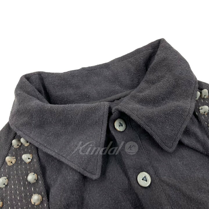 楽天市場】【中古】NANUA 「MAD SASHIKO SPIKED VEST SHIRT