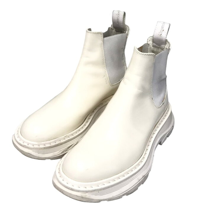 楽天市場】【中古】ALEXANDER McQUEEN サイドゴアチェルシーブーツ  