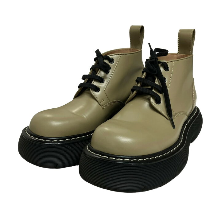 楽天市場】【中古】BOTTEGA VENETAバウンスブーツ カーキ サイズ：38 