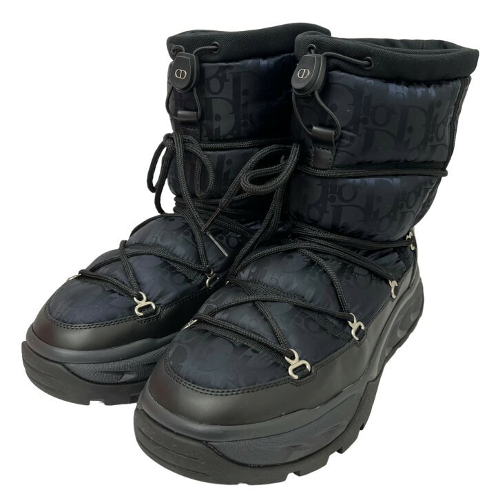 楽天市場】【中古】DIOR2021AW Dior Snow スノーブーツ ネイビー 