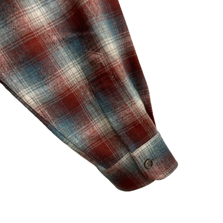 楽天市場】【中古】Maison Margiela×PENDLETONチェックシャツ レッド 