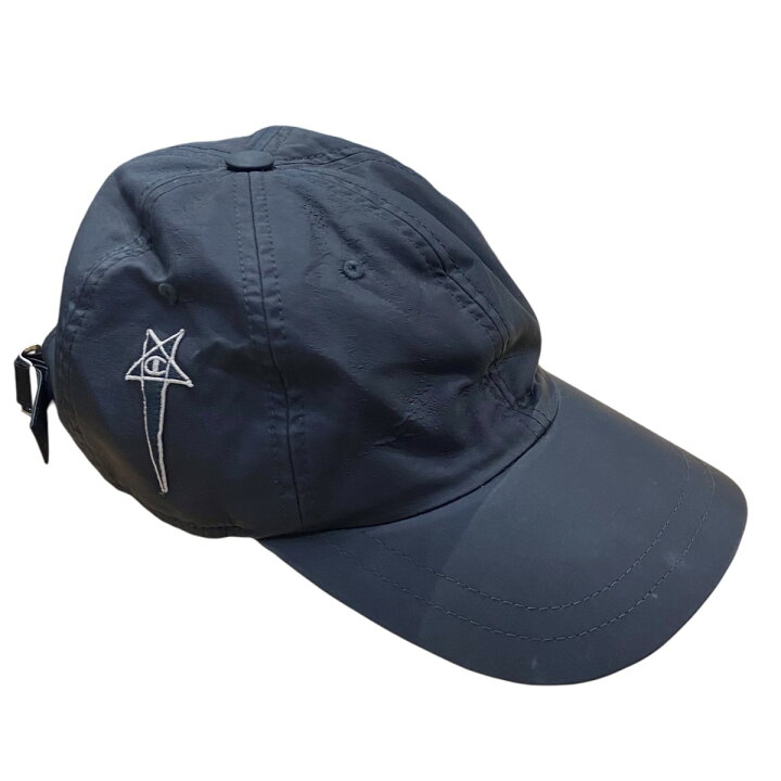 楽天市場】【中古】Rick Owens×Champion パッチナイロンキャップ 
