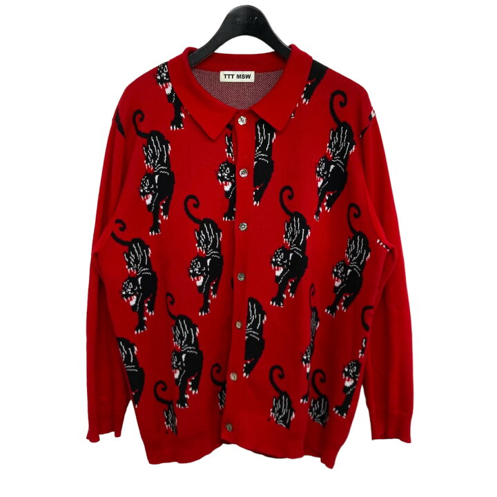 楽天市場】【中古】TTT MSW21AW Panther Knit Cardigan ニット  