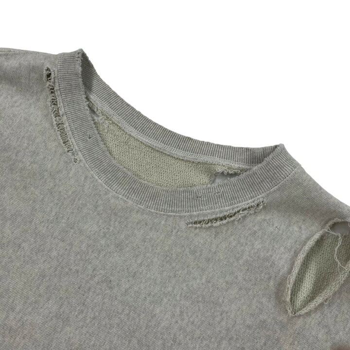 楽天市場】【中古】ANCELLM 24SS CRASH SWEAT SHIRT クルーネック 
