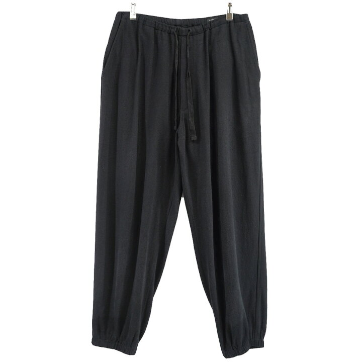 楽天市場】【中古】COMOLI24SS シルクネップ ドローストリングパンツ  