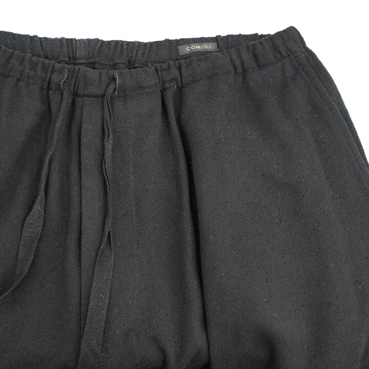 楽天市場】【中古】COMOLI24SS シルクネップ ドローストリングパンツ 