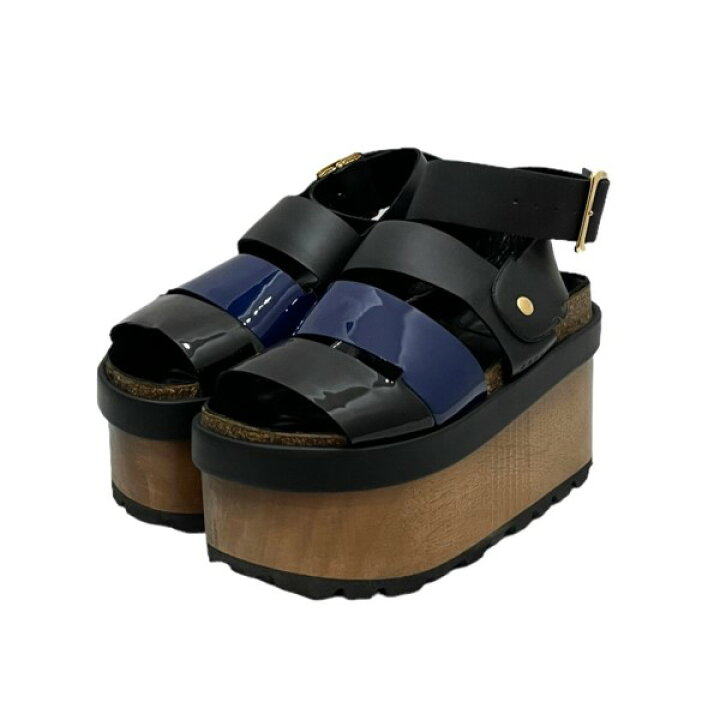 楽天市場】【中古】sacai×PIERRE HARDY プラットホームサンダル  