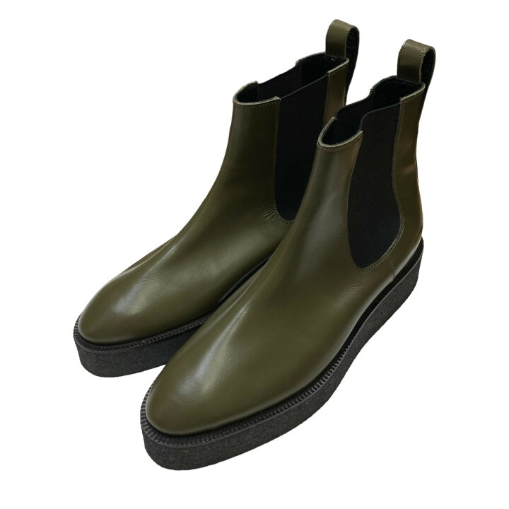 楽天市場】【中古】JANE SMITH ラバーサイドゴアブーツ オリーブ 
