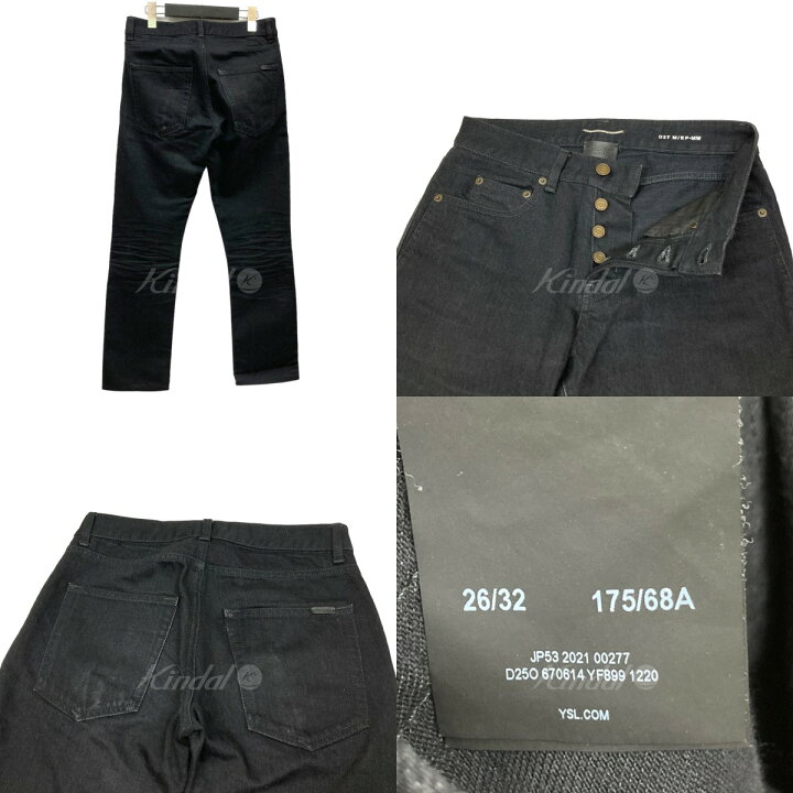 楽天市場】【中古】SAINT LAURENT PARIS「D27 M／E P-MW」スリム 