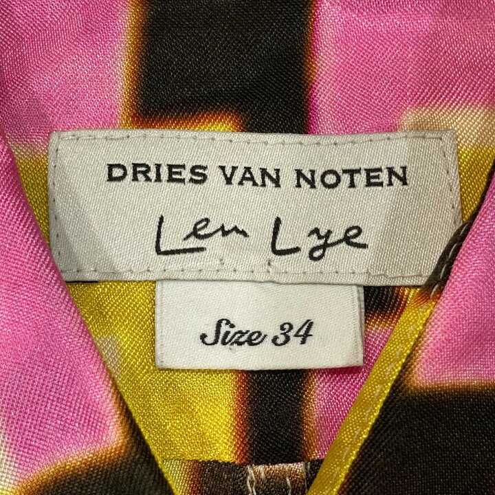 楽天市場】【中古】DRIES VAN NOTEN×Len lye 半袖シャツ ピンク 